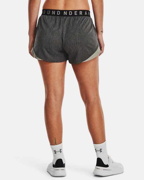 กางเกงขาสั้น UA Play Up Shorts 3.0 Twist สำหรับผู้หญิง in Black image number 1